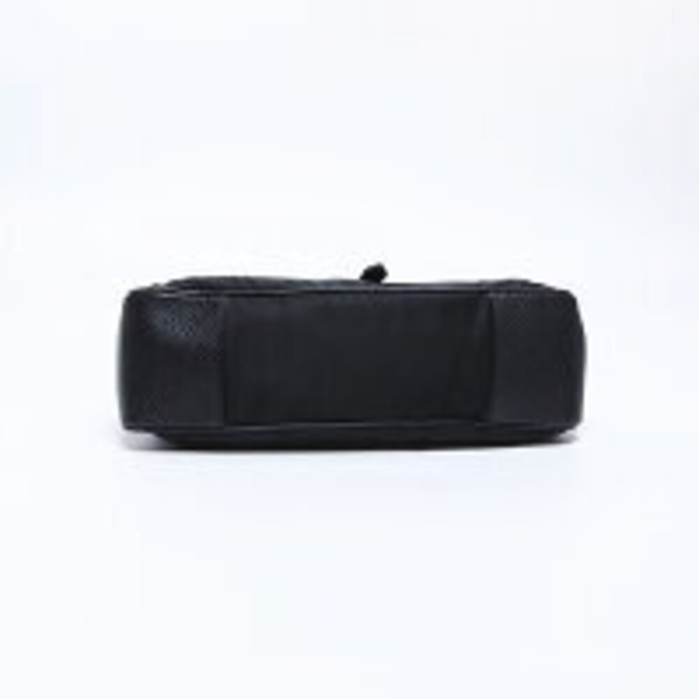 Prada Triangle One Shoulder Hobo Bag Black - Picture 8 of 13